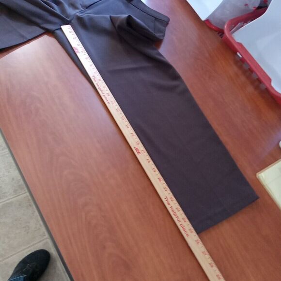 Investments Petites Dress Pants Women's Size 8P Brown Cropped * - Picture 9 of 15